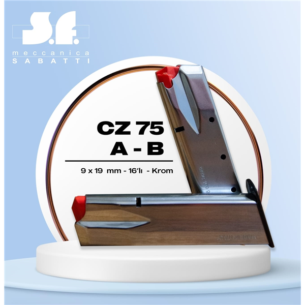 CZ 75 A-B (KROM TABANCA ŞARJÖRÜ)